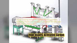 Refrigerar de água ativado do equipamento vegetal 30KW do carbono