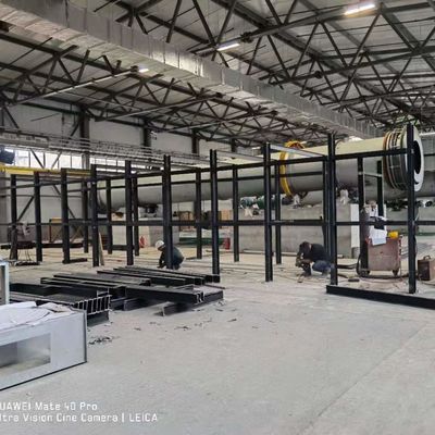 Equipamento de carbonização granular cilíndrica Forno de carbonização de carvão