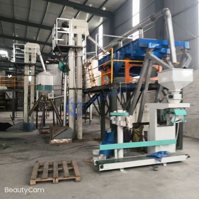 Equipamento de embalagem granular de grande capacidade controlado por PLC para embalagens não fixas