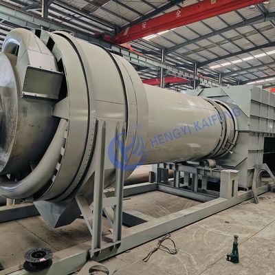 Aquecedor de carbonização controlado por PLC com sistema de segurança do manômetro de pressão