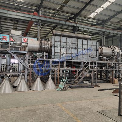 500°C-600°C Forno de carbonização Equipamento de carbonização totalmente automático para conchas de coco Madeira e conchas de avelã