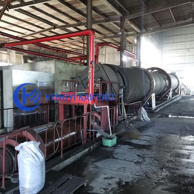 Frio físico Forno de Carvão Ativado 380V para Carvão de Casca de Frutas