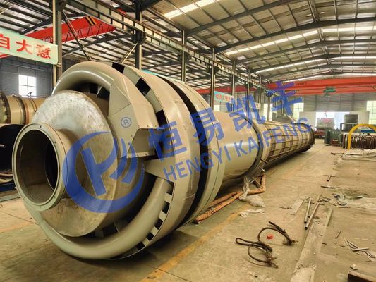 Forno automático de carbonização de casca de coco 8-10T/D Capacidade com controlo PLC do sistema de segurança