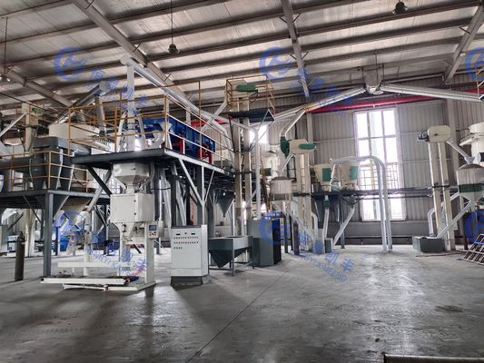Equipamento de embalagem granular compacto e economizador de espaço para embalagens de 25000G-3000KG