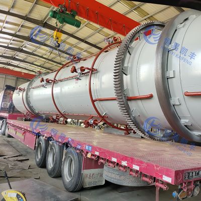 4-5tpd Ativação de carbono do forno controlado por PLC com resfriamento físico