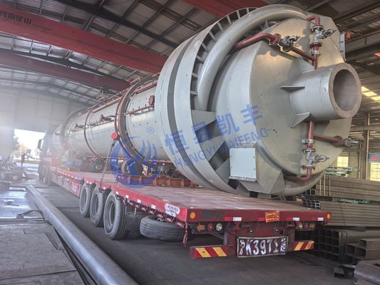 Forno de ativação de carbono de desempenho óptimo com controlo automático por PLC e aço inoxidável 304